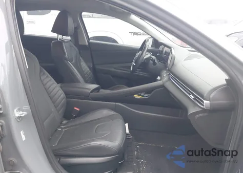 2021 Hyundai Elantra Hybrid Limited из США, поврежденный, VIN KMHLN4AJ7MU009608